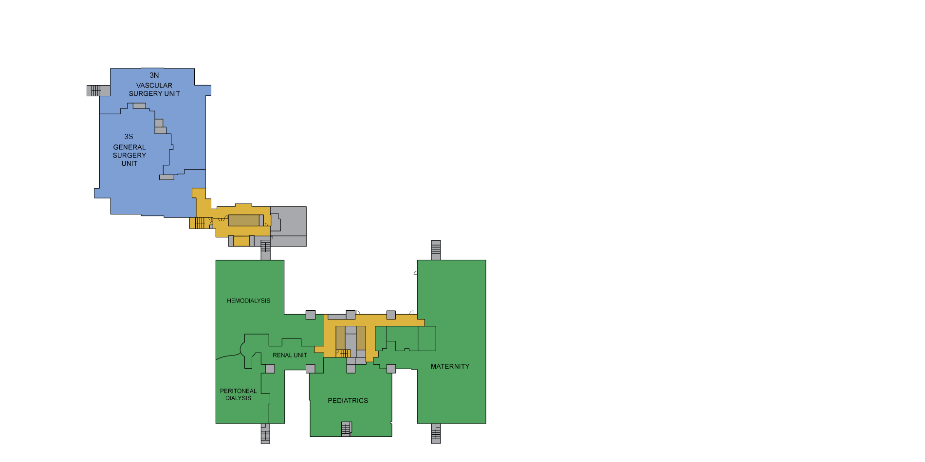 Royal Columbian Hospital Interactive Map